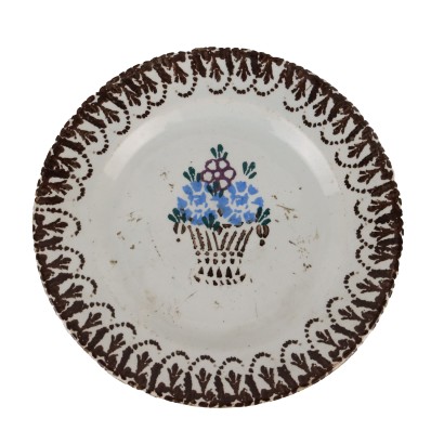 Plato de cerámica de Mondovì