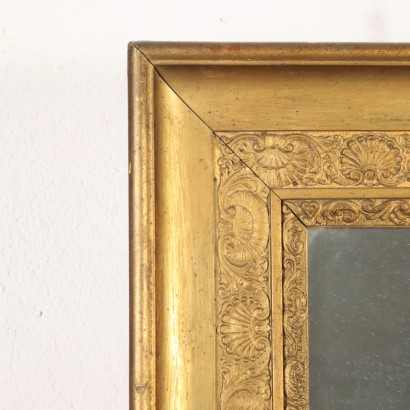 Spiegel aus Vergoldetem Holz Italien XIX Jhd