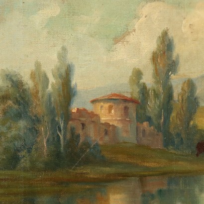 G. Aluffo Oil on Canvas Italy XIX-XX Century