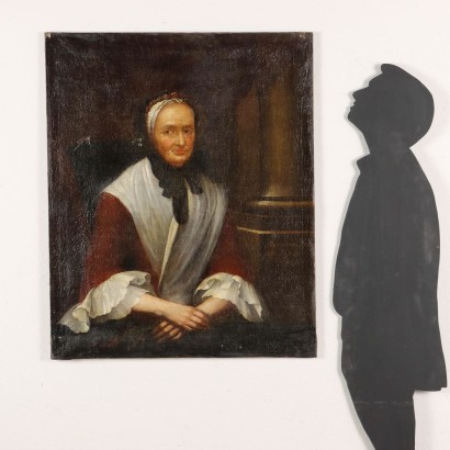art, art italien, peinture ancienne italienne, Peinture avec Portrait de Marguerite Parée