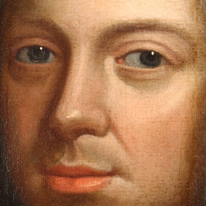 Portrait of a Nobleman Oil on Canvas Northern Europe XVIII Century