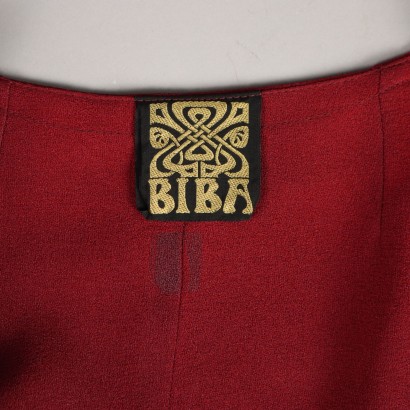 Vintage BIBA Anzug Baumwolle Gr. S/M England der 1970er Jahre