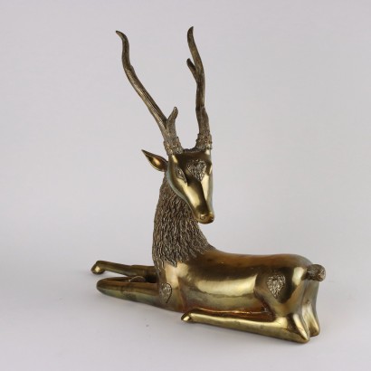 Deer Brass Sarreid Hollywood Regency Europe 1970s