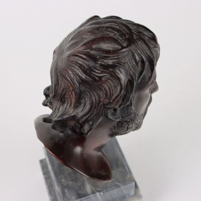 Seneca\'s Head Bronze Italy XX Century