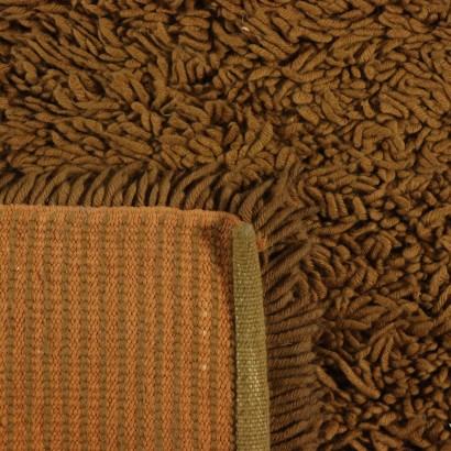 Vintage Carpet Wool Long Pile Italy XX Century