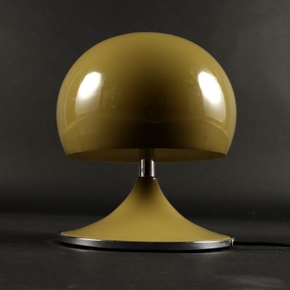 Lampe de Table Vintage en Aluminium Chromé des Années 1960-1970