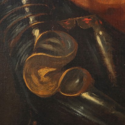 Antikes Gemälde Porträt eines Habsburges Monarchs Öl auf Leinwand