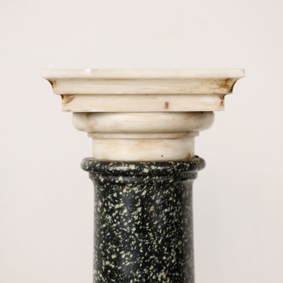 antiques, column, columns antiques, ancient column, ancient Italian column, antique column, neoclassical column, 19th century column, Pair of Porphyry Ornamental Columns