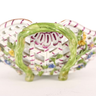 Körbchen aus Meissener Porzellan Deutschland \'700 Blumen Dekorationen
