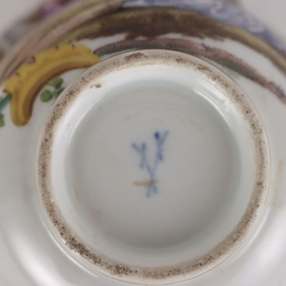 Tasse Ancienne Porcelaine Meissen Allemagne \'700 Assiette Céramiques