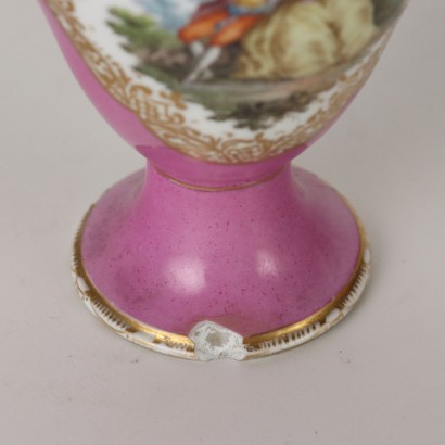 Antike Vasen Porzellan KPM Deutschland \'800 Rosa Gold Keramiken