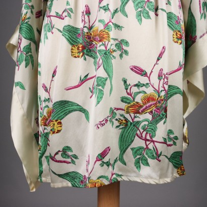 Flower Pattern Kimono Adele Fado Size 12 Second Hand Italy