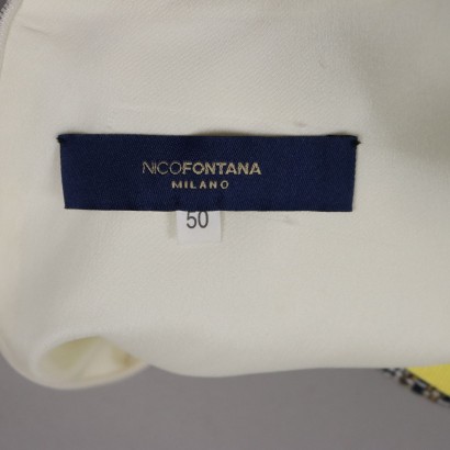 Robe Nico Fontana Second Hand Robe Fourreau Sans Manches Taille 50