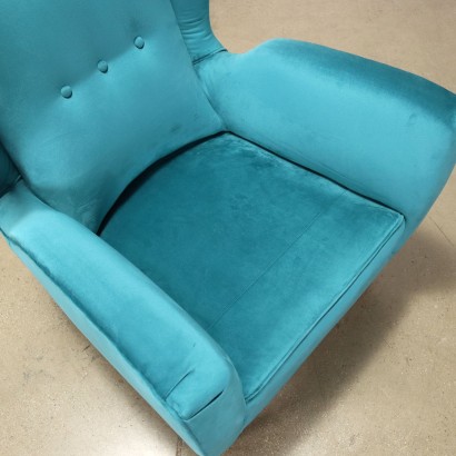 arte moderno, diseño de arte moderno, sillón, sillón de arte moderno, sillón de arte moderno, sillón italiano, sillón vintage, sillón de los años 60, sillón de diseño de los años 60, sillón Bergere de los años 50