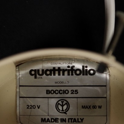 Quattrifolio Boccio 25 Table Lamps Metal Italy 1970s