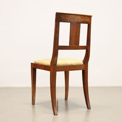 antiquités, chaise, chaises anciennes, chaise ancienne, chaise italienne ancienne, chaise ancienne, chaise néoclassique, chaise du XIXe siècle, groupe de six chaises d'annuaire