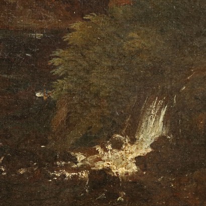 Antikes Gemälde Reuiger Magdalena \'700 Malerei Öl auf Leinwand