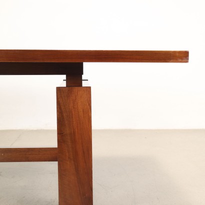 Tisch Design Silvio Coppola Bernini 1960er-70er Jahre Furniertes Holz