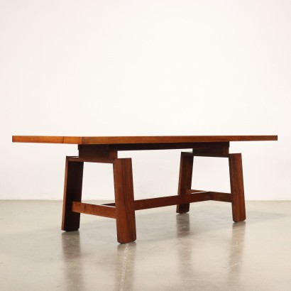 Tisch Design Silvio Coppola Bernini 1960er-70er Jahre Furniertes Holz
