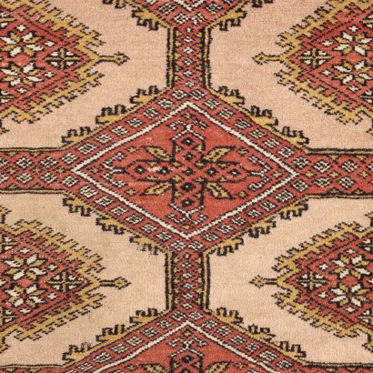 Tapis Vintage Bukhara Pakistan 177x130 cm Coton Laine Années 80-90