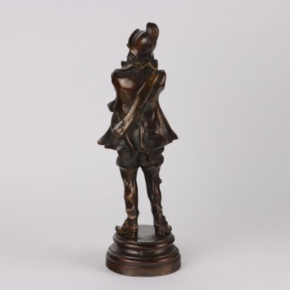 Antike Skulptur Bronze Cyrano de Bergerac Frankreich \'900