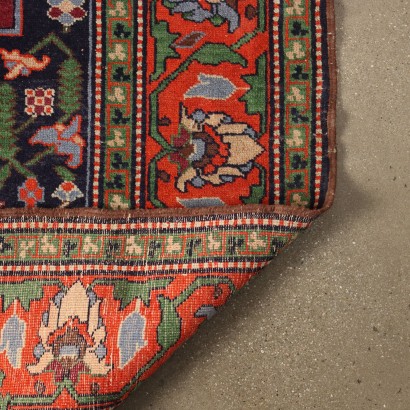 Tapis Vintage Malayer Iran 196x140 cm Coton Laine Noeud Gros