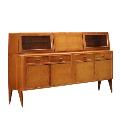 Cupboard Exotic Wood Italy 1950s