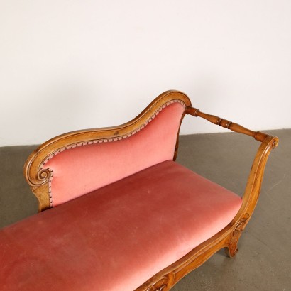 Antikes Tagesbett Louis Philippe Italien \'800 Sitze Holz