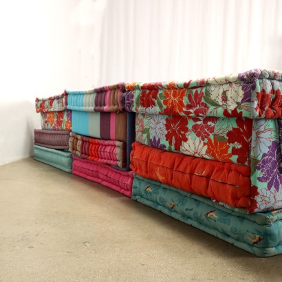 arte moderno, diseño de arte moderno, sofá, sofá de arte moderno, sofá de arte moderno, sofá italiano, sofá vintage, sofá de los años 60, sofá de diseño de los años 60, sofá modular 'Mah Jong0apostro