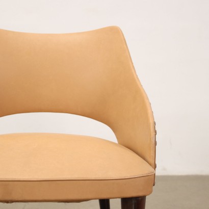 Pair of Armchairs Wood Italy 1950s-1960s