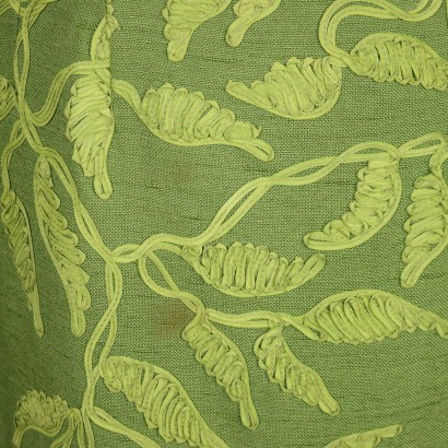 Vestido tubo vintage de lino