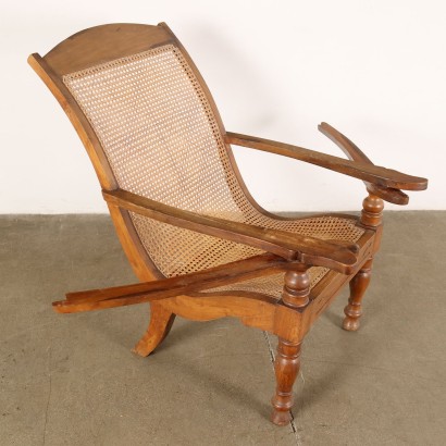 Armchair with reed seat