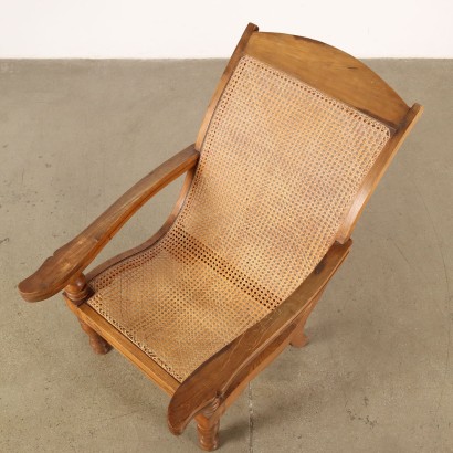 Armchair with reed seat