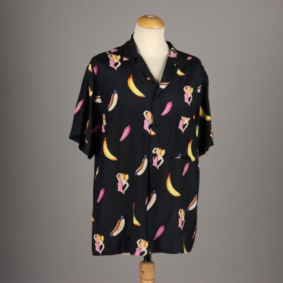 Anzug im Vintage-Pop-Art-Stil