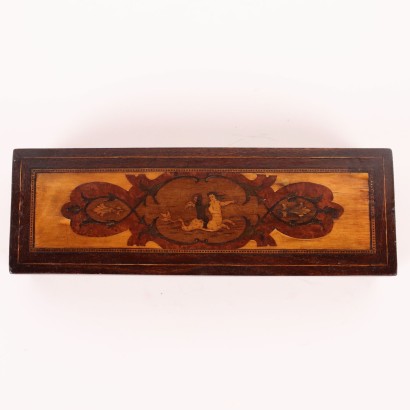 Wooden Box with Inlay