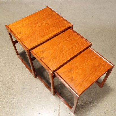 Trio of English Coffee Tables from the 60s