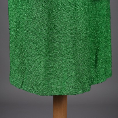 Grünes Vintage-Kleid