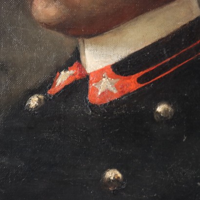 Peinture de Mario Spinetti, Portrait d'un officier, Mario Spinetti, Mario Spinetti, Mario Spinetti, Mario Spinetti