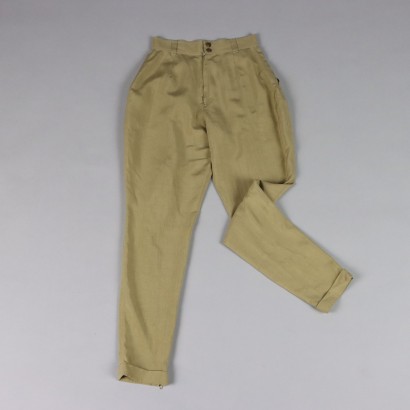 Versace Pantaloni Vintage in Seta