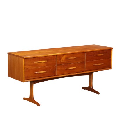 Vintage Möbel der 60er-70er Jahre Teak Furniert Massives Holz