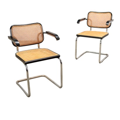 Marcel Breuer „Cesca“-Stühle für Gavina, 1960er-70er Jahre