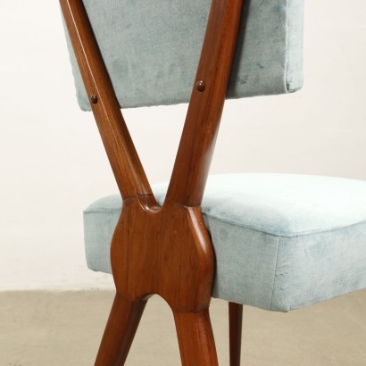 Grupo de 4 sillas, silla argentina años 50, sillas argentina años 50