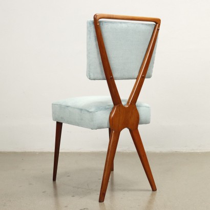 Gruppe von 4 Stühlen, argentinischer 50er-Jahre-Stuhl, argentinische 50er-Jahre-Stühle