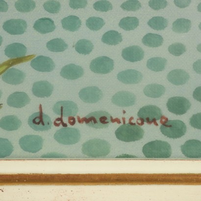Dipinto di Dedo Domenicone ,L'ispezione,Dedo Domenicone,Dedo Domenicone,Dedo Domenicone