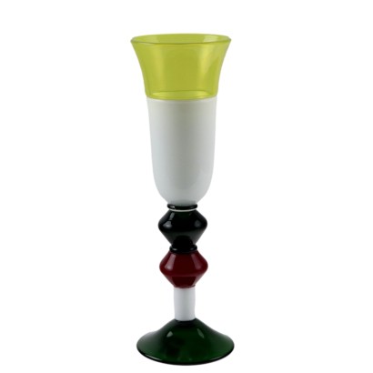 Vintage Vase Roberto Scarpa 1987 Murano Glass Furnishing