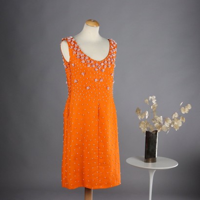 Orange Vintage Dress