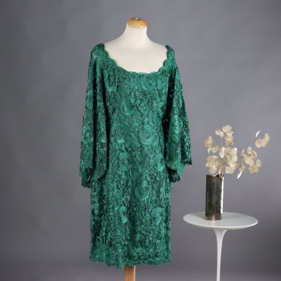 Vestido Vintage Verde 70s
