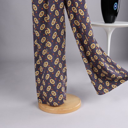 Basile Vintage Silk Jumpsuit