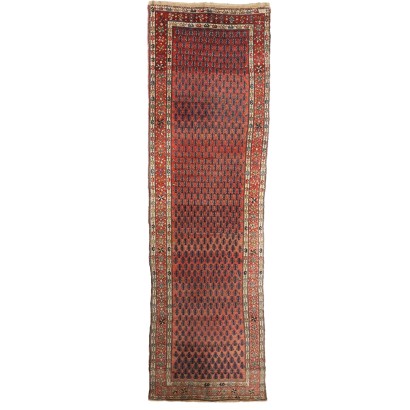 Vintage Mir Serabend Carpet Iran Cotton Wool Fine Knot Furnishing