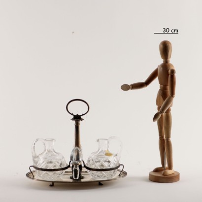 Silver Cruet Guerci Ale Manufacture